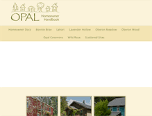 Tablet Screenshot of opalhomes.org